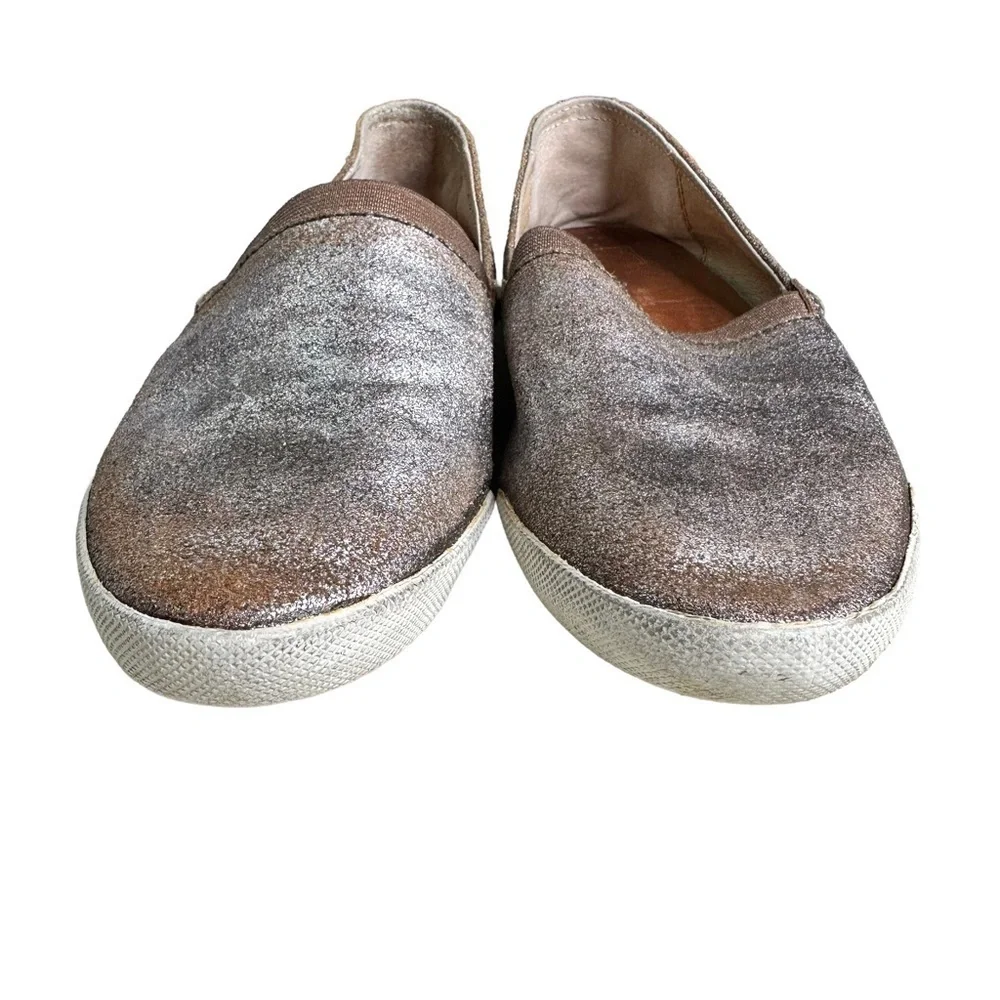 Frye Melanie Slip-On Flat Sneaker Rose Gold. Size 7.5 - Picture 4 of 8